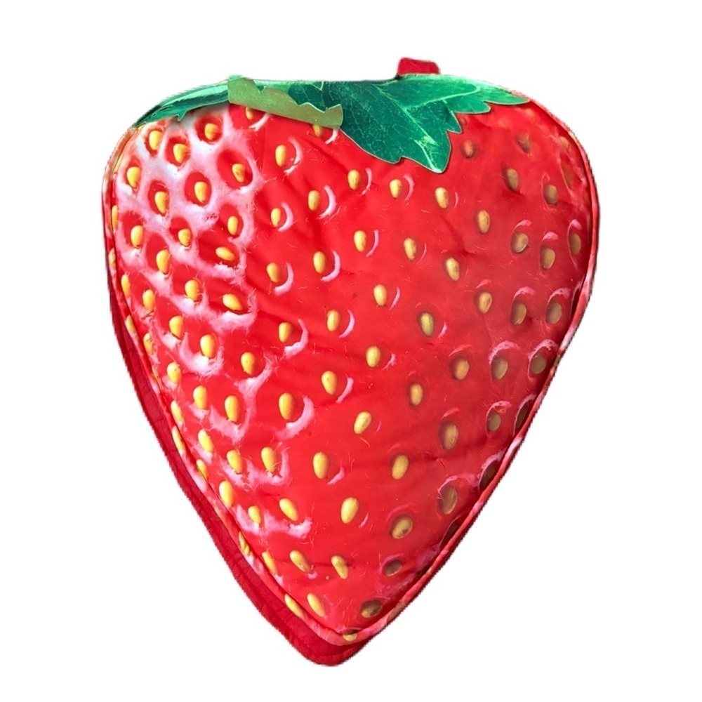Hyde & Eek Women’s Strawberry Costume W/ Stem Headband Adult Halloween
